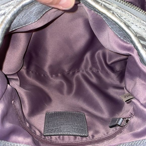 Coach Maggie Madison Signature Pleated Hobo Bag RARE - Picture 16 of 16